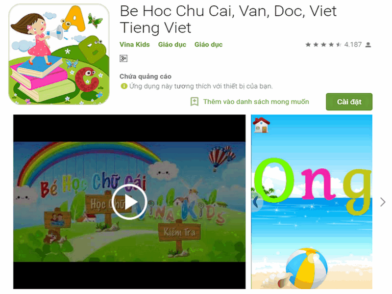 game Bảng vần âm giờ đồng hồ Việt
