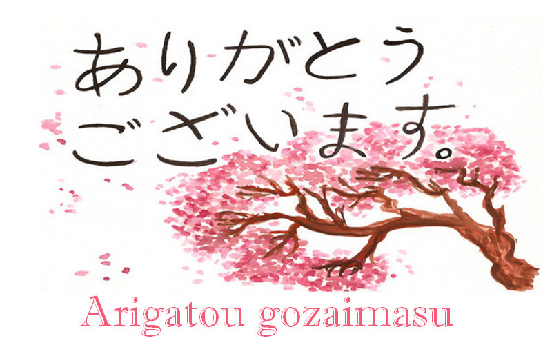 Arigatou gozaimasu
