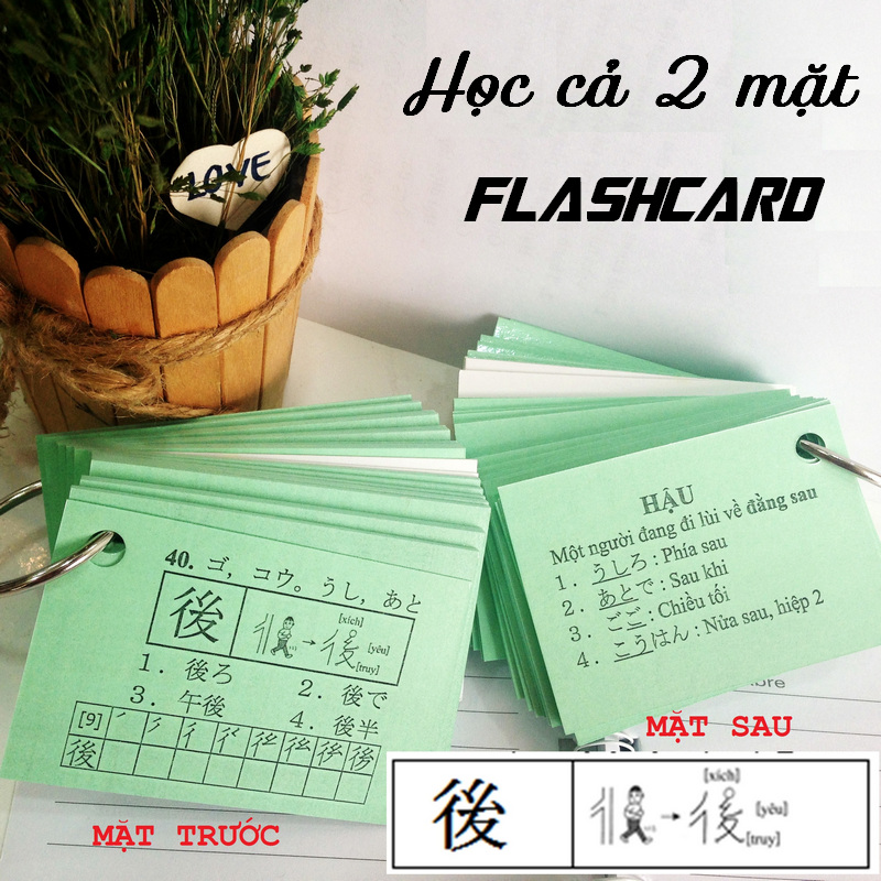 Học thuộc bảng chữ cái tiếng Nhật bằng Flashcard