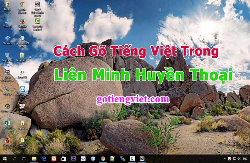 Không gõ được tiếng Việt