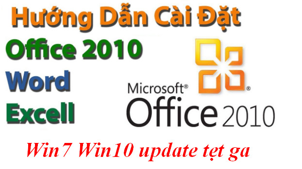 Cách Crack Office 2010 Vĩnh Viễn Win7 Win10 Update Tẹt Ga - Gõ Tiếng Việt