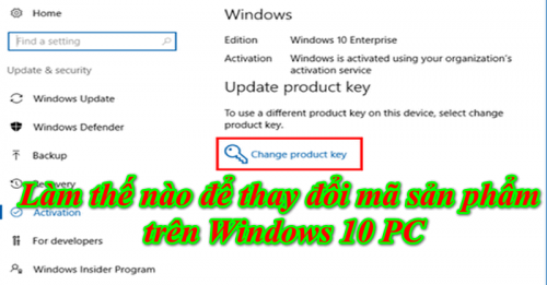 Làm Thế Nào Để Thay Đổi Product Key Trên Windows 10 Pc - Gõ Tiếng Việt
