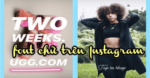 Thủ thuật thay đổi Font chữ trên Instagram - Gõ Tiếng Việt