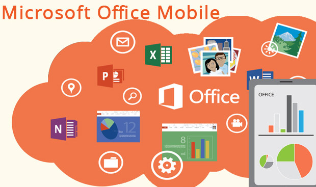 Tuy nhiên  Office for Windows 10 trên màn hình điện thoại thì không có chữ Mobile vì chỉ có bản PC mới có