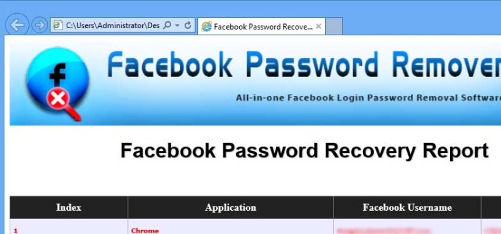 Phần mềm Hack Facebook Password