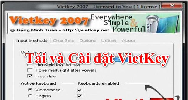 VietKey Tải và Cài đặt Bộ gõ Tiếng Việt Tốt nhất 2018