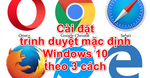 Cài đặt trình duyệt mặc định Windows 10 theo 3 cách - Gõ Tiếng Việt