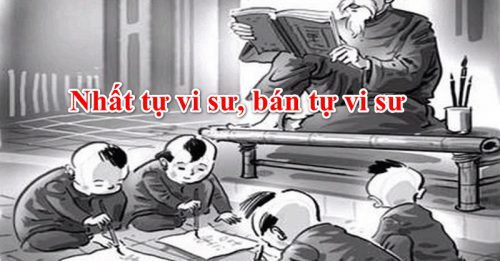 Nhất tự vi sư, bán tự vi sư - Gõ Tiếng Việt Nhất tự vi sư, bán tự vi sư